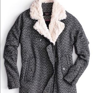 Victoria’s Secret Wool Moto Coat